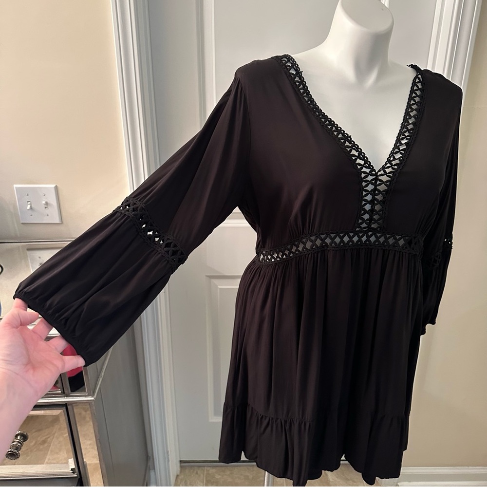 Chic Soul dress. Size 1X dress. Black dress. Plus size dress.